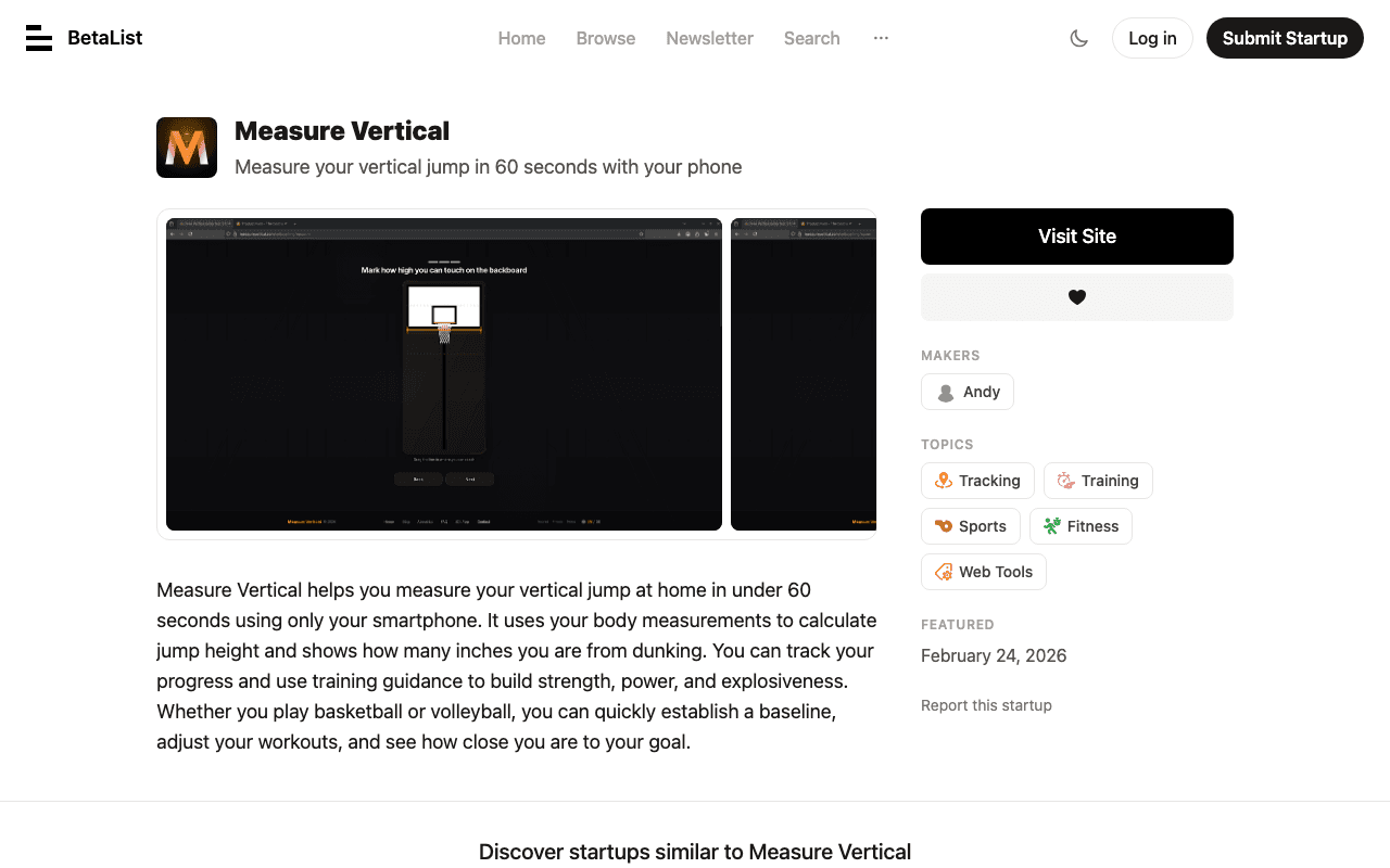 Measure Vertical