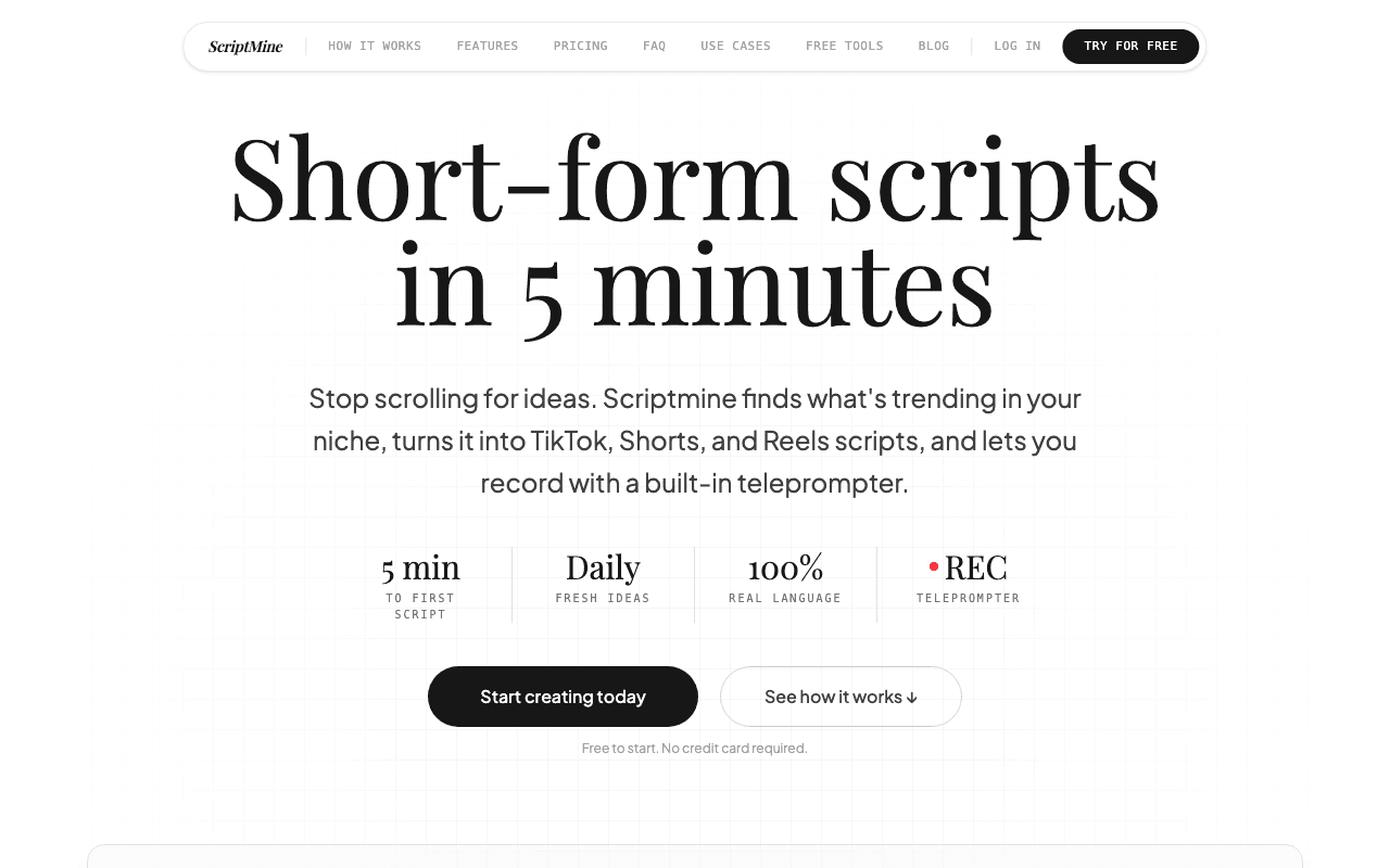 Scriptmine