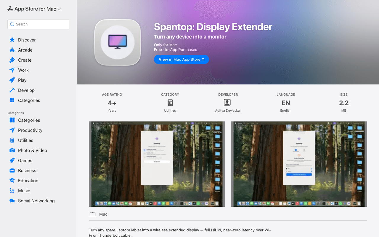 Spantop