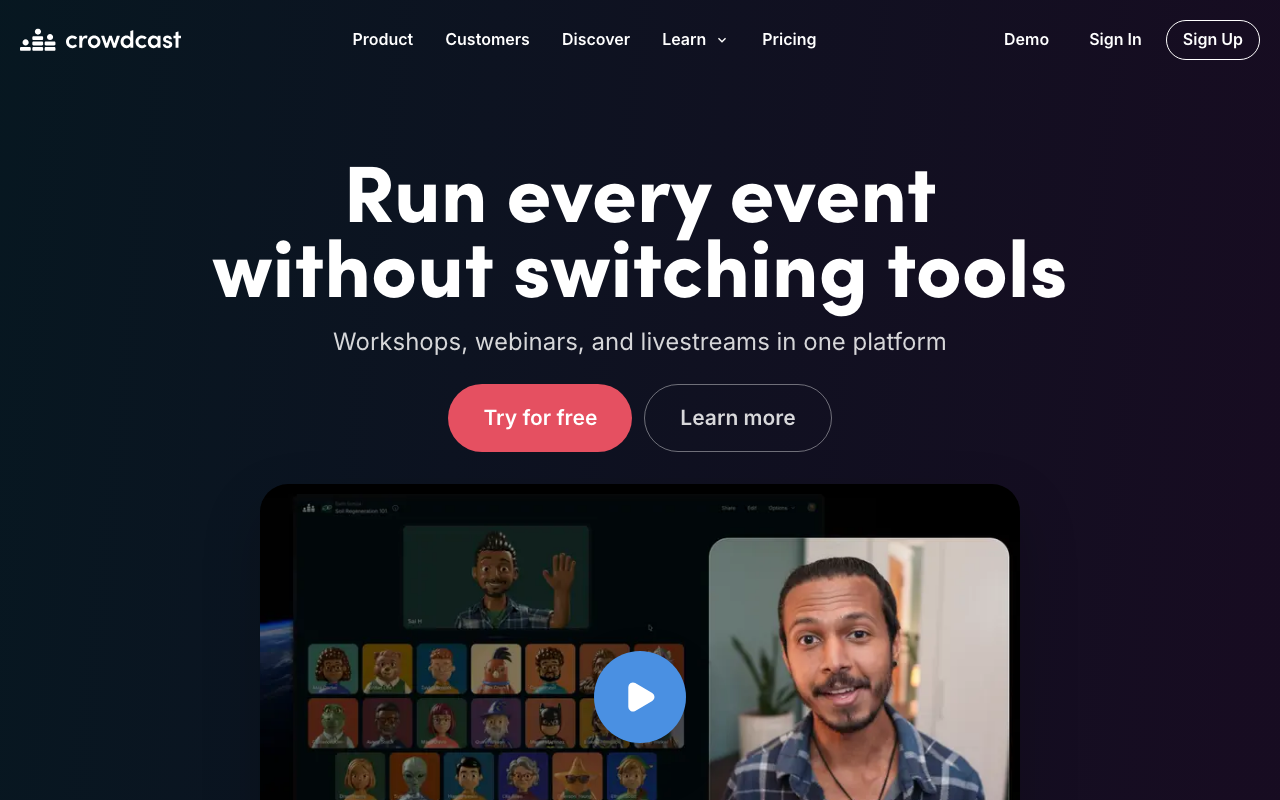 Crowdcast 3.0