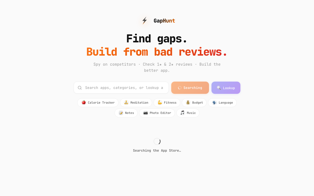 GapHunt
