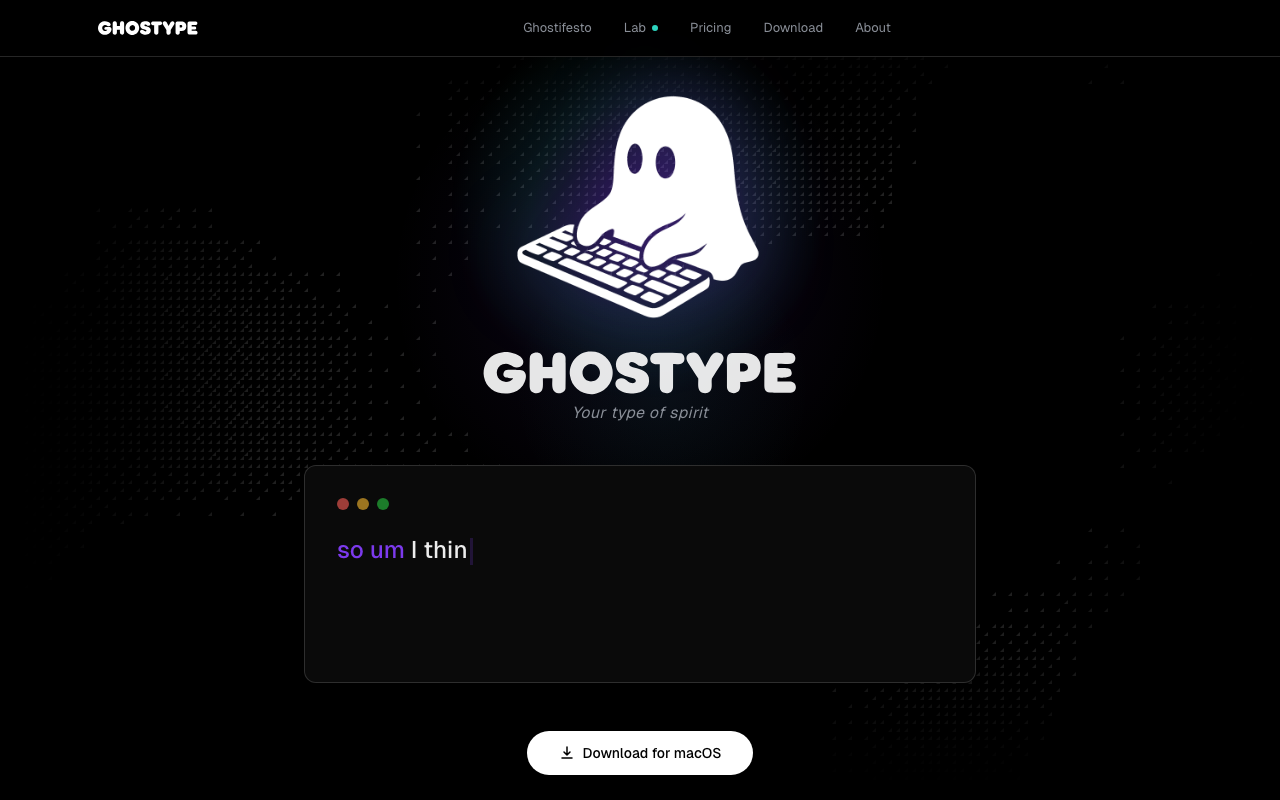 GHOSTYPE