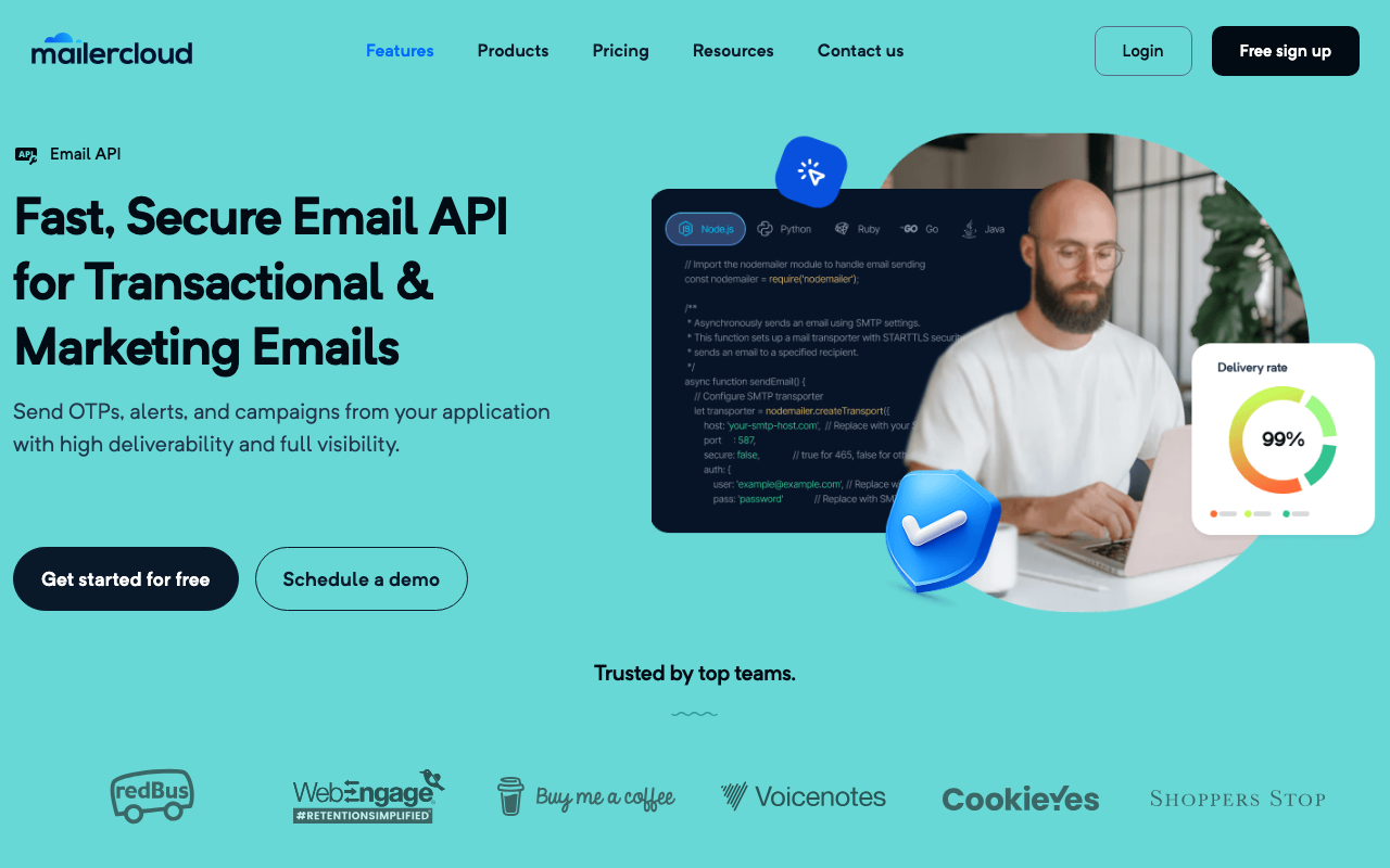 Mailercloud Email API Platform