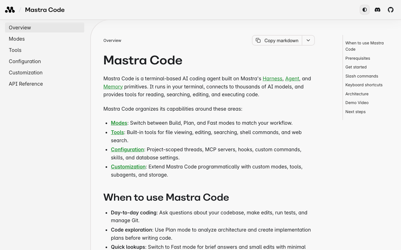 Mastra Code