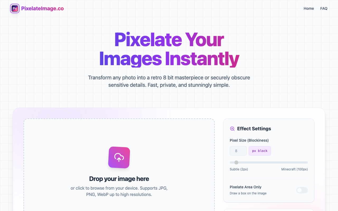 Pixelate Image