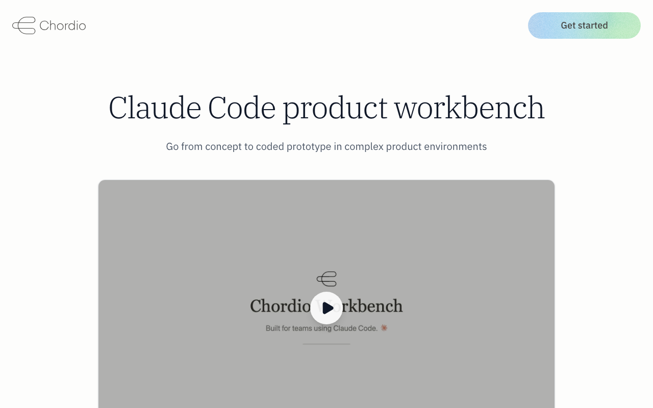 Product Workbench for Claude Code