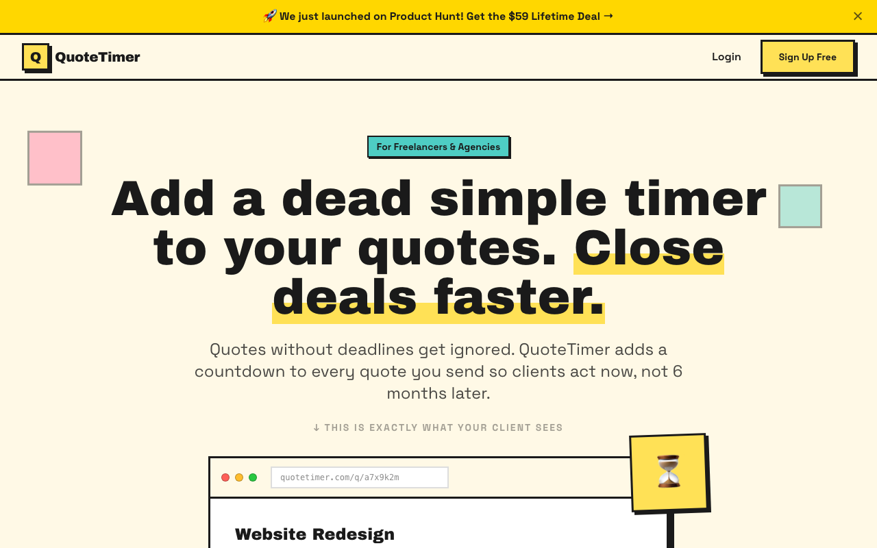 QuoteTimer