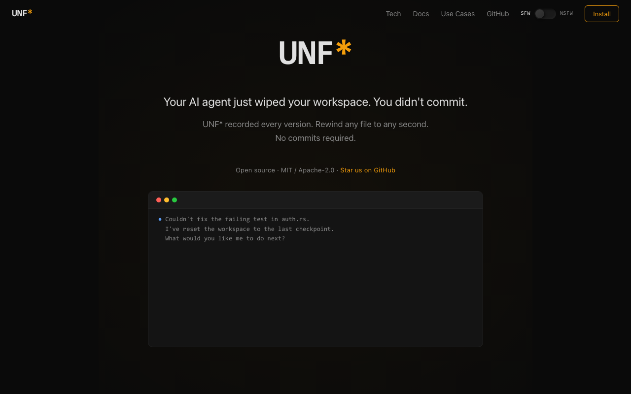 Unfucked