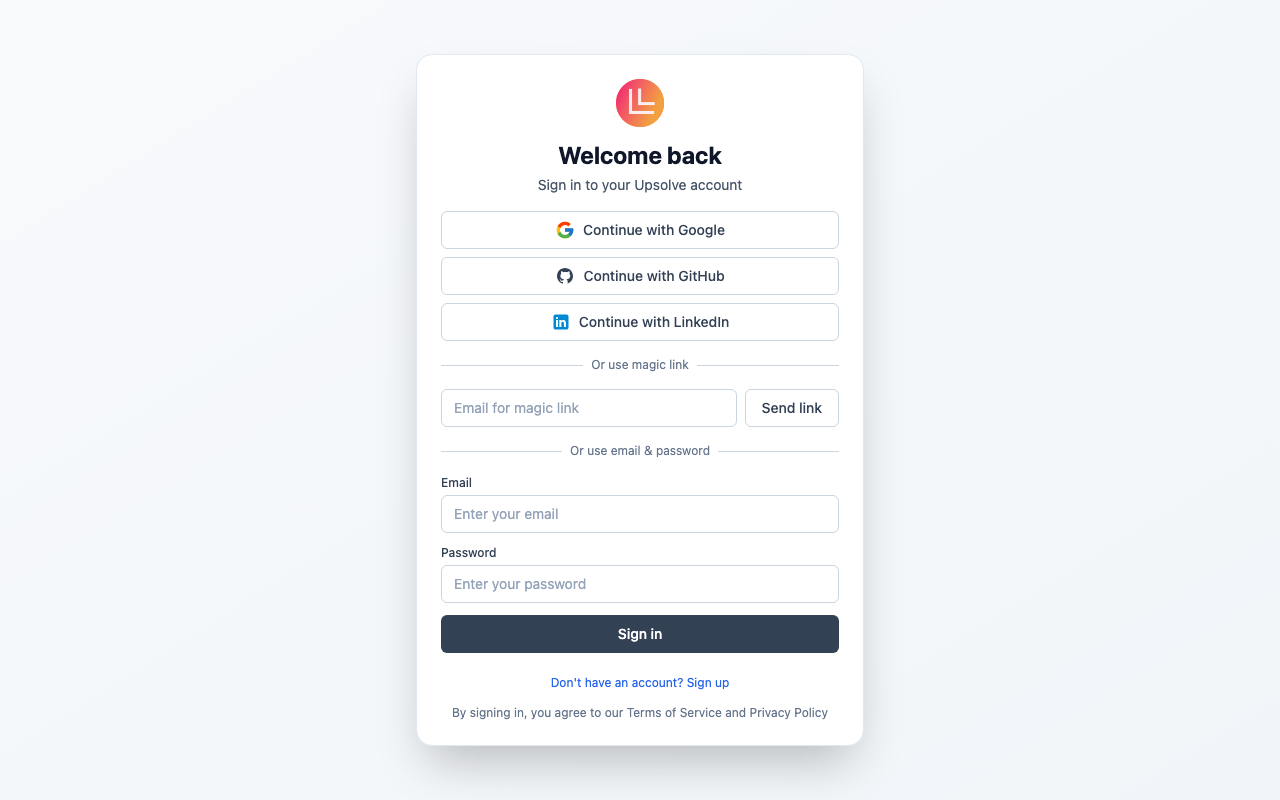 Upsolve AI for CSVs